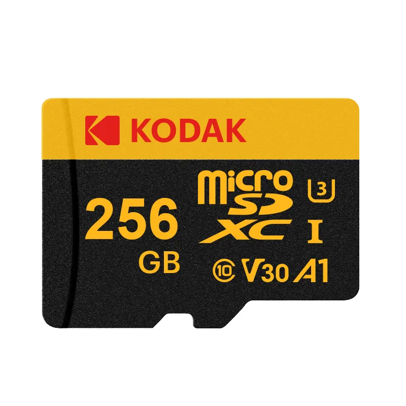 Kodak ban đầu bán buôn SD thẻ nhớ Flash TF Thẻ nhớ thẻ A1 V30 U3 100 MB/giây