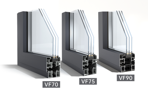 Fenêtre moderne de haute qualité en alliage d'aluminium à ouverture oscillo-battante, insonorisée, à isolation thermique, avec verre Low-E en acier inoxydable - Product Image 5