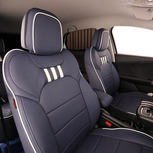 EKR Airbag compatible luxe cuir <span class=keywords><strong>bleu</strong></span> Fit ensemble complet housses de siège de voiture personnalisées pour Toyota Camry 2016 2021 2022 <span class=keywords><strong>2023</strong></span> - Product Image 6