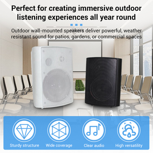 124B 5 Inch 30W Hot Bán Treo Tường Hệ Thống Loa Treo Tường Loa Cho Địa Chỉ Công Cộng Hệ Thống - Product Image 4