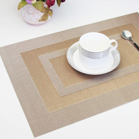 STARUNK Napperons en vinyle tissé Offre Spéciale résistant à l'huile Cuisine Table à manger Napperon Imperméable Décoration de table Intérieur
