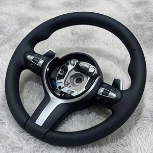 Volante Deportivo de Cuero Personalizado para <span class=keywords><strong>BMW</strong></span> F20 F21 F40 F52 F22 F23 F44 F46 F30 F31 F34 F35 F32 F33 F36 F10 F11 F07 F01 - Product Image 3