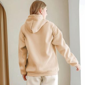 FOXA Cute <b>Bee</b> Hoodie Women's Fleece Sweatshirt Casual Graphic Pullover Animal Pattern Top - Product Image 2