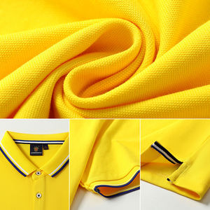 Polo pour homme 100% coton à manches courtes Polo à couleur contrastée Nouveau vêtement Mode décontractée d'été Hauts pour homme - Product Image 6