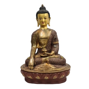 รูปปั้นทองเหลืองสำหรับตกแต่งบ้าน,รูปปั้นพระพุทธรูปเทวรูปพระพุทธรูปทิเบตตกแต่งบ้าน - Product Image 2