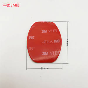 Base Curva de Alta Calidad para Casco DJI con Adhesivo 3M para Cámaras de Acción GoPro 12 y Mi Home, Incluye Palo Selfie de Plástico - Product Image 3