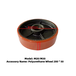 2025 핫 세일 포크리프트 액세서리 수동 유압 핸들링 차량 보조 바퀴 린데 M20/M30에 적합 - Product Image 2