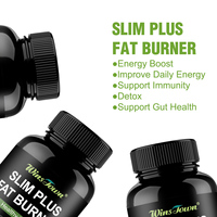 OEM Slim Plus Brûleur de graisse Capsule 60 Pcs Pilules pour la perte de poids et la forme du corps
