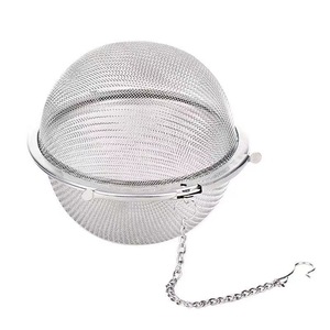 Boules à épices en acier inoxydable 304, grandes 9 cm, moyennes 7 cm, petites 5 cm, pour la cuisson de la viande, la préparation du thé, les filtres à épices, ensemble d'ustensiles de cuisine - Product Image 3