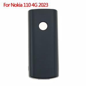เคสโทรศัพท์มือถือซิลิโคนเนื้อด้านสำหรับ Nokia <span class=keywords><strong>110</strong></span> <span class=keywords><strong>4G</strong></span> สีดำ2023สีดำ - Product Image 2