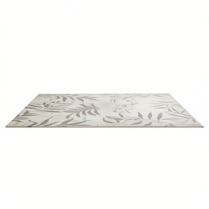 Tapis en polypropylène floral durable pour l'extérieur, pour patio, jardin, balcon, salon, léger, résistant aux taches, facile à nettoyer - Product Image 1