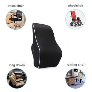 Travesseiro ortopédico dobrável, travesseiro almofada de apoio para trás do assento de carro, viagem, confortável, cadeira de escritório - Product Image 2