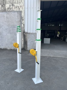 Mât télescopique à manivelle avec treuil manuel pour communications HF longue portée – Vente en gros - Product Image 2