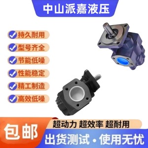 Pompe à engrenages Kracht Gear Pump KF80RF4 D15, pompe à huile quantitative pour systèmes hydrauliques, entraînement électrique, axe d'entraînement - Product Image 3
