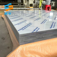 Plaque de polycarbonate rigide transparente double face anti-UV de 1 mm à 20 mm d'épaisseur, incassable, protégée des UV des deux côtés, écologique, pour toiture