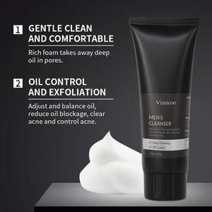 <span class=keywords><strong>Nettoyant</strong></span> <span class=keywords><strong>Visage</strong></span> Moussant Naturel Marque Blanche à l'Aloe Vera – Nettoyage Profond, Désincruste les Pores, Soin Peaux Grasses, <span class=keywords><strong>Gel</strong></span> <span class=keywords><strong>Nettoyant</strong></span> Moussant Facial pour Hommes - Product Image 3