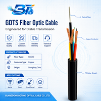 Kabel Serat Optik Konduktor Tembaga GDTS G652D Berkualitas Tahan Lama BoTong untuk Produsen Teknik Telekomunikasi