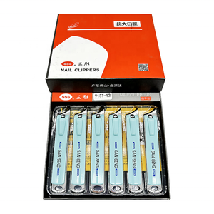 SSS 913T-12 대형 오픈 네일 커터 세트 두꺼운 뻣뻣한 발톱 페디큐어 대형 대각선 단일 튀김 방지 손톱깎이 - Product Image 1
