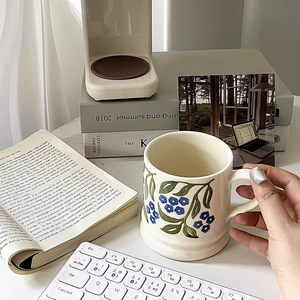 High Quality <b>Cheap</b> Price Cartoon Pattern Eco-friendly Food Safe Stoneware Ceramic Mug Thick Bottomed Dishwasher Microwave Safe - Product Image 4