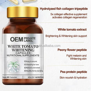 卸売ホワイトトマトサプリメント加水分解マルチコラーゲン牡丹ペプチド美肌ホワイトトマトエキス美白カプセル - Product Image 3
