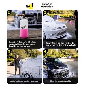 Meguiar 'S G250464 Watermeloen Geur Carwash Vloeistof 500Ml 1:1 Verdunningsverhouding Zwart Witte Verf Bescherming - Product Image 2