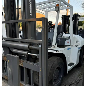 Camión eléctrico diésel TCM usado de 7 toneladas, carretilla elevadora de segunda mano de 3,5 toneladas y 3 toneladas y 10 toneladas con motor nuevo, fuente diésel de engranajes - Product Image 1