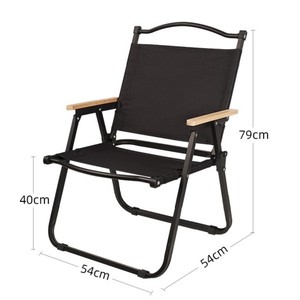 เก้าอี้พับสำหรับตั้งแคมป์ คุณภาพดี ปรับระดับได้ - Product Image 1