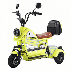 HIGYM-Bicicleta eléctrica compacta con batería de litio, <span class=keywords><strong>triciclo</strong></span> eléctrico plegable con estilo <span class=keywords><strong>para</strong></span> niños y mujeres adultas - Product Image 1