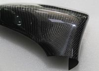 Coque de rétroviseur en fibre de carbone noire pour Lexus ES/IS/GS/RC/CT200 Modification