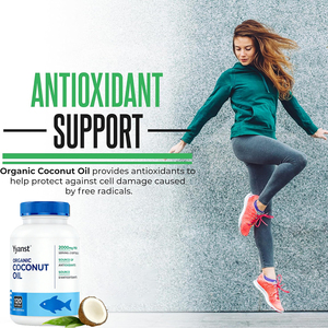 ซอฟต์เจลน้ำมันมะพร้าวออร์แกนิกคุณภาพสูงแบบฉลากส่วนตัว ช่วยเสริมสารต้านอนุมูลอิสระและปกป้องเซลล์จากความเสียหาย - Product Image 3