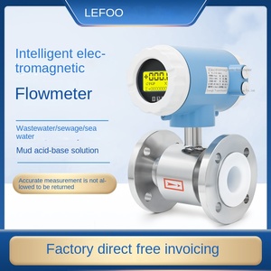 เครื่องวัดการไหลของน้ำแบบปรับพื้นที่ได้ Lefoo ของแท้และใหม่เอี่ยม  หน้าแปลนสูง สแตนเลส Dn50/100 ทนทานต่อการกัดกร่อนด้วยกรดและด่าง - Product Image 2