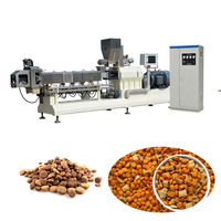 Extrudeuse alimentaire à vis simple pour la fabrication de granulés flottants pour poissons et de nourriture pour chiens