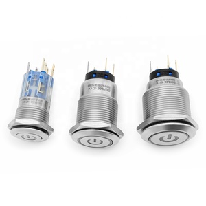 Mini interrupteur à boutons poussoirs en métal <span class=keywords><strong>Benlee</strong></span> 16mm 19mm 22mm DC AC IP65 étanche interrupteurs à bouton-poussoir momentané bouton de démarrage - Product Image 5