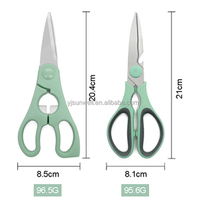 Nhiệm vụ nặng nề đa chức năng kéo nhà bếp thép không gỉ cho trẻ em thực phẩm kéo - Product Image 1