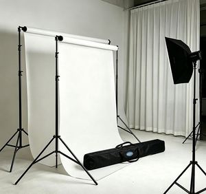 Toile de fond de studio 100% coton mousseline 3*6M pour photographie de pièce - Product Image 1