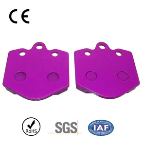 Plaquettes de frein arrière en titane fritté pour Birel Art Compkart Ricciardo Leclerc Kubica Go Kart - Product Image 3