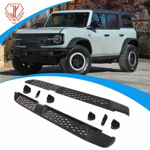 Jy Merk Custom Automatische Zijstap Treepborden Zijstap Voor Ford Bronco Accessoires Side Step Ford Bronco Body Kit 2024 +