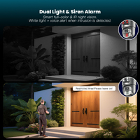 Cámara de Seguridad PTZ Solar 4G HiEasy G4-P11GFD-M2R con Doble Lente, Tarjeta SIM en la Nube, Seguimiento Automático de Personas, Resistente al Agua para Exteriores