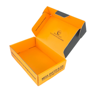 Boîtes d'expédition postales personnalisées en carton ondulé, écologiques, recyclables, avec logo, gaufrées et enduites UV