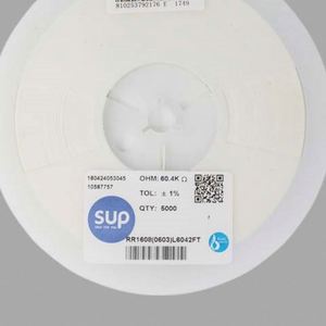 Whole Sale RR1608 0603L6042FT 0603 1608 Resistors Chip Resistors SMD Resistors 60.4Kohm 1% 1/10W Thick Film Resistor - Product Image 1