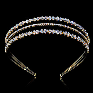 Corona e diademi di cristallo alla moda - Product Image 1