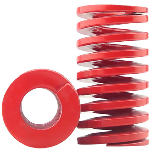 Resorte de compresión rectangular de acero al silicio-cromo, estándar ISO JIS, helicoidal a derecha, capacidad de carga de 1428 lb - Product Image 4