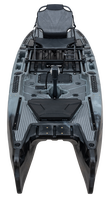 Kayak de pêche LSF New HDPE Sit-On-Top 1-2 personnes, propulsion par pédale, moteur électrique, coque en plastique robuste, pour la mer