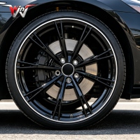 Jantes de voiture forgées noires usinées de 17 à 20 pouces 5x112 5x120 à déport profond pour Audi A6 C6 C8 RSQ8-S TT Q5 Q7 Q8 A5 S5