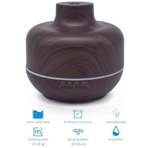 Diffuseur d'arômes et humidificateur d'origine, 400 ml, alimenté par USB, avec veilleuse, pour usage domestique et commercial - Product Image 4