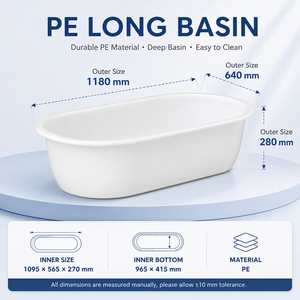 Baignoire de <span class=keywords><strong>bain</strong></span> aquaculture pour adultes et enfants, <span class=keywords><strong>grande</strong></span> baignoire rectangulaire ovale en <span class=keywords><strong>plastique</strong></span> épaissi, long bac de douche domestique - Product Image 2