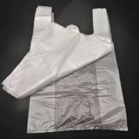 Machine automatique de fabrication de sacs poubelle Machine de fabrication de sacs plastiques PE poly nylon T-shirt noir machine de fabrication de sacs plastiques film shopping
