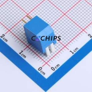 DP-2-B-T DIP Switch Through hole Component (THT),P=2.54mm Switch Piano Key Single Pole Single Throw 2 2.54mm - Product Image 2