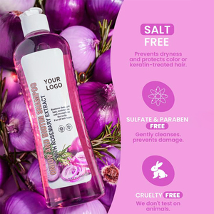 HUNMUI <strong>Hair</strong> Growth <strong>Shampoo</strong> and Conditioner Set With Onion Rosemary and Biotin Strengthening Serum Kit <strong>for</strong> <strong>Men</strong> and Women - Product Image 5