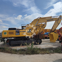 Excavatrice hydraulique d'occasion KOMATSU PC400-7 pour le développement terrestre, 41 tonnes, PC450-7, PC400LC-7, PC360-7, fournisseur de machines de construction